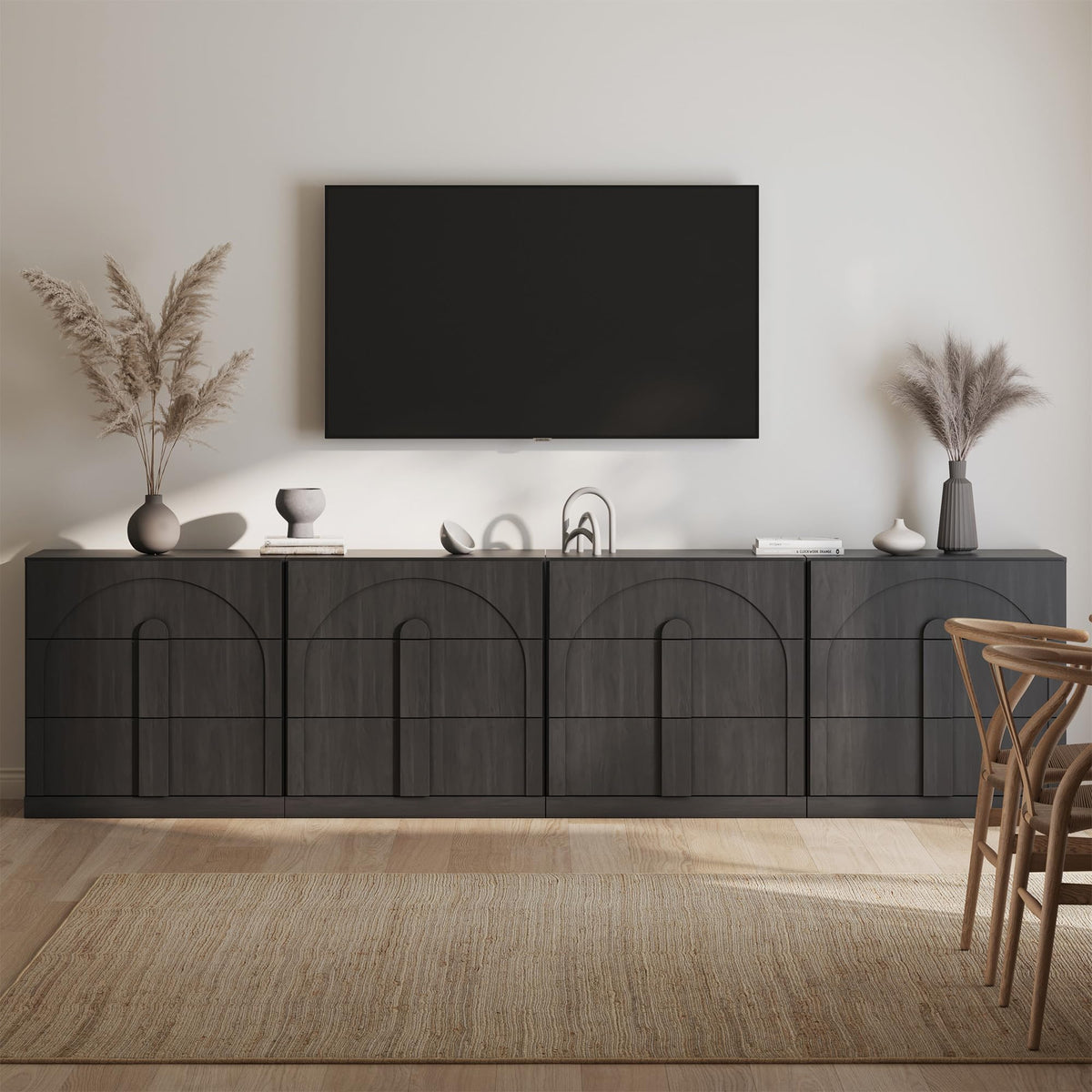 Dual-Zone Display Bookcase