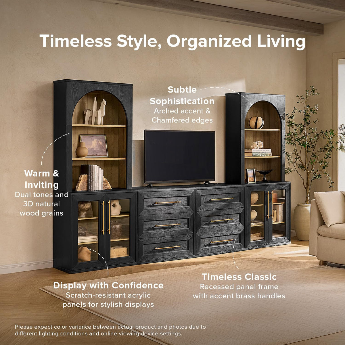 Modular Entertainment Storage Center