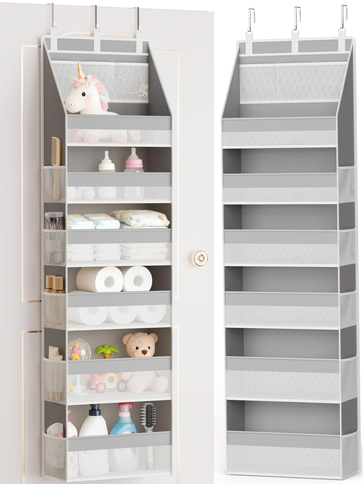 Over-Door Multi-Pocket Organizer