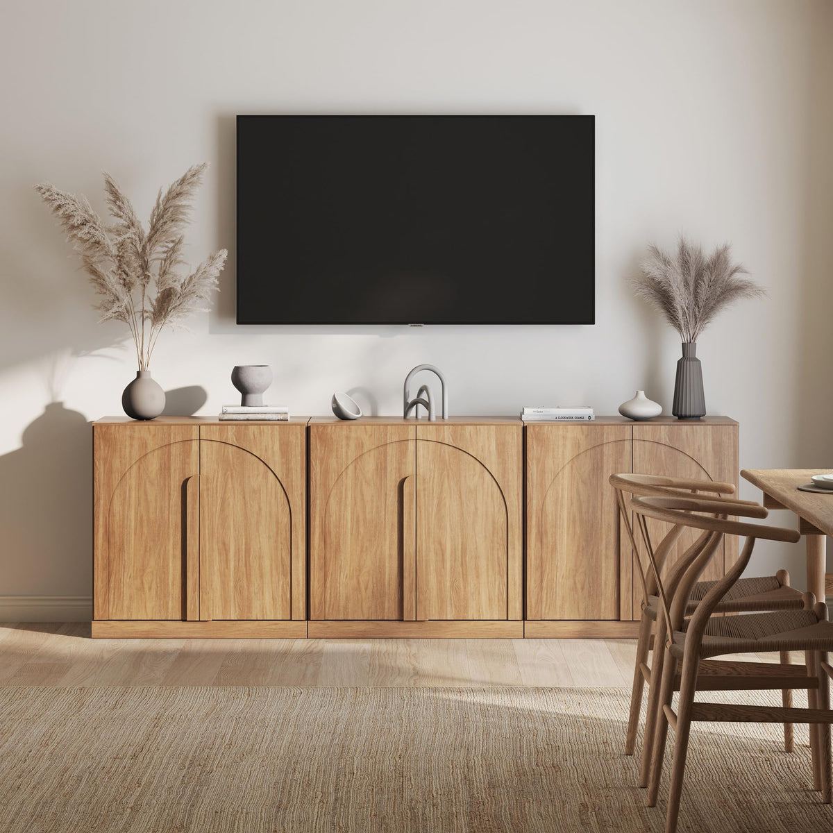 Dual-Zone Display Bookcase