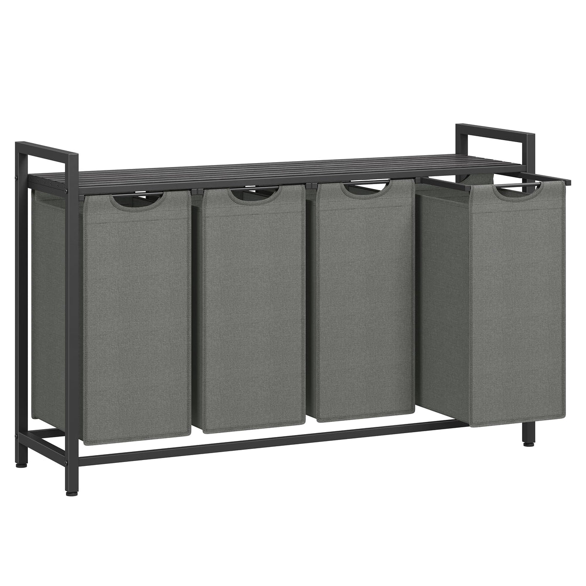 Laundry Hamper with Storage Shelf