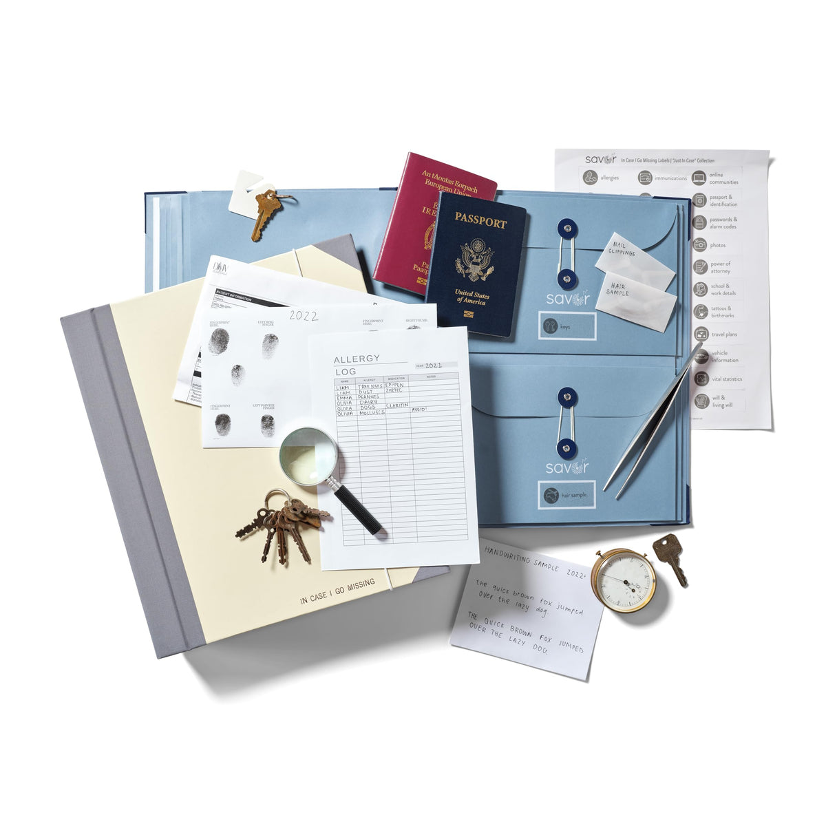 10-Pocket Important Document Binder
