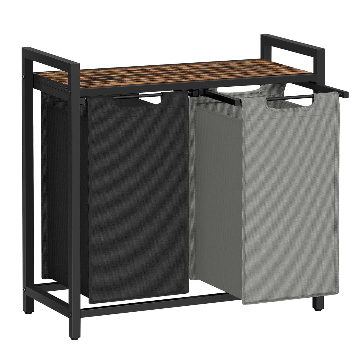 Laundry Hamper with Storage Shelf