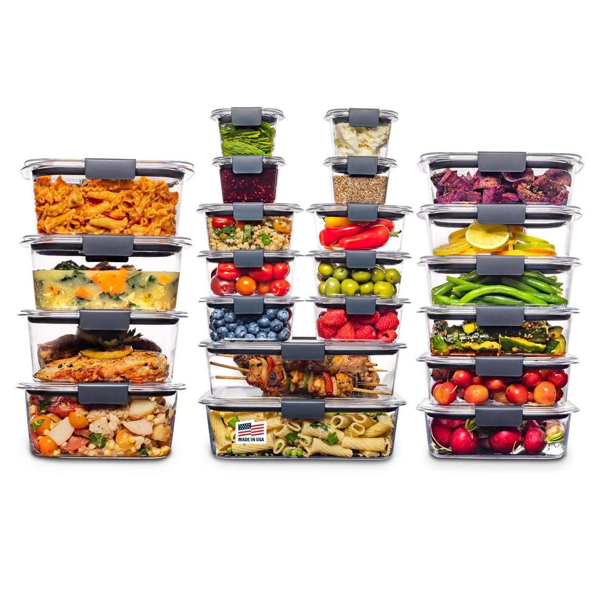 Airtight Modular Food Storage Containers