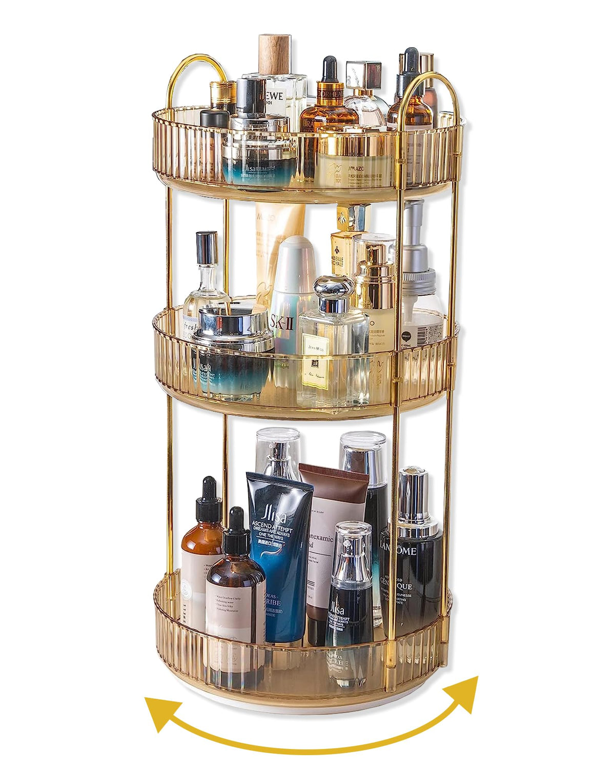 Rotating Makeup Organizer