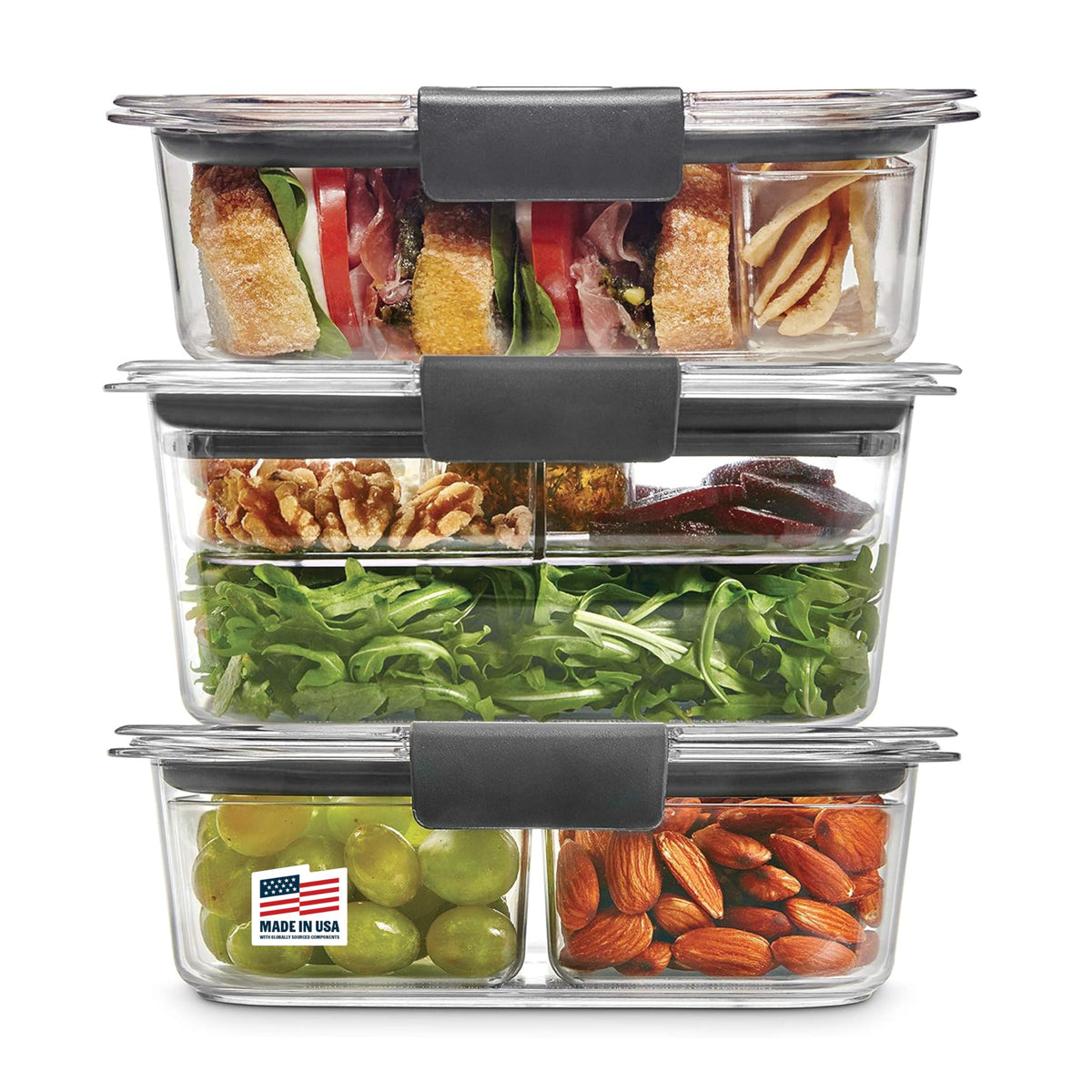 Airtight Modular Food Storage Containers