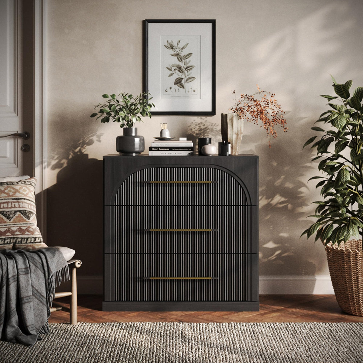 Dual-Zone Display Bookcase