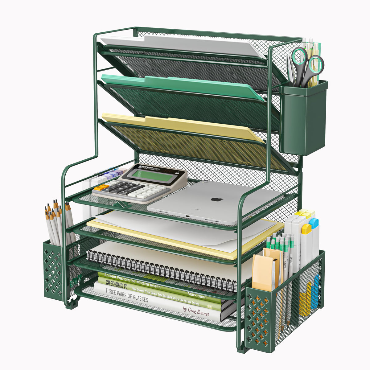 Multi-Tier Desk File Organizer
