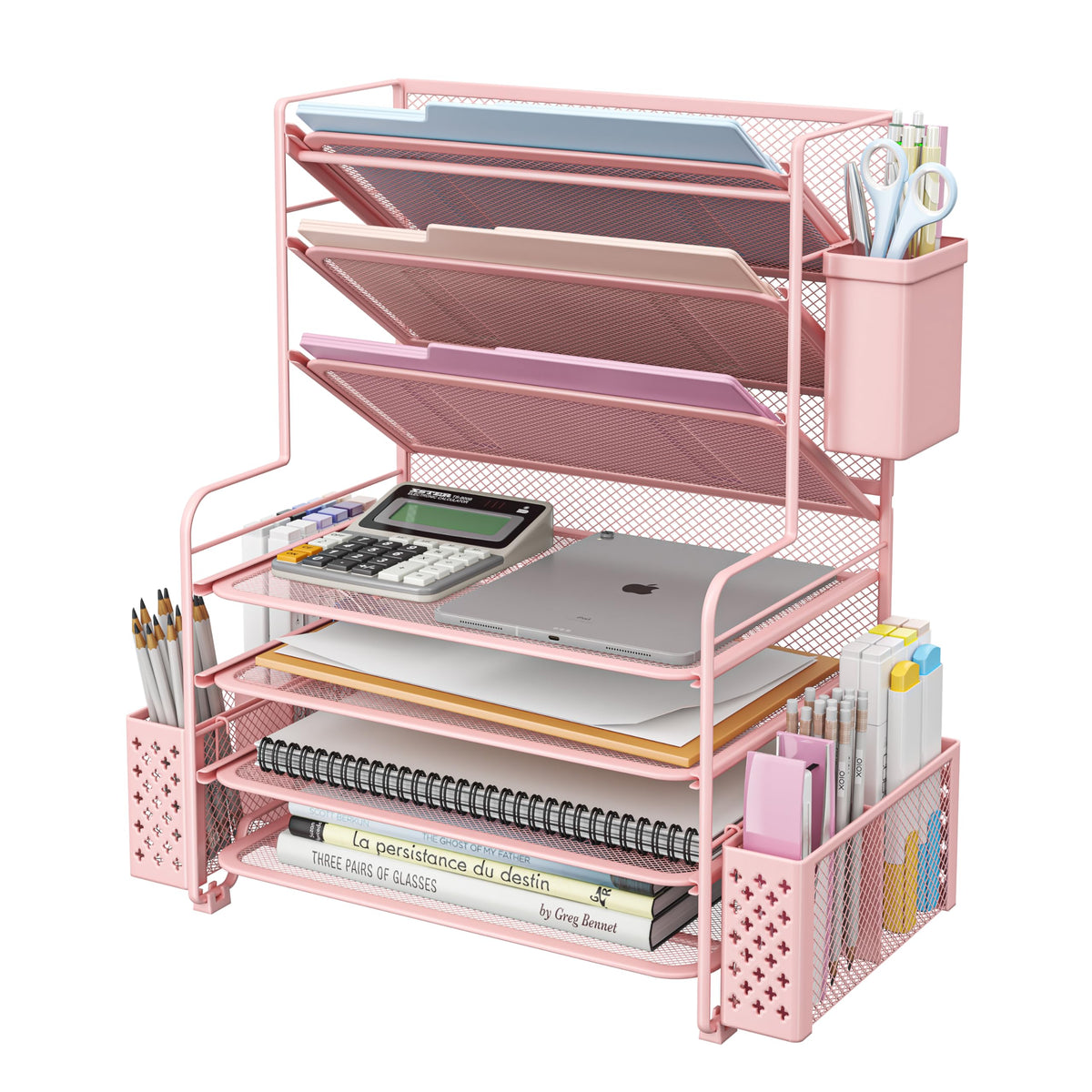 Multi-Tier Desk File Organizer