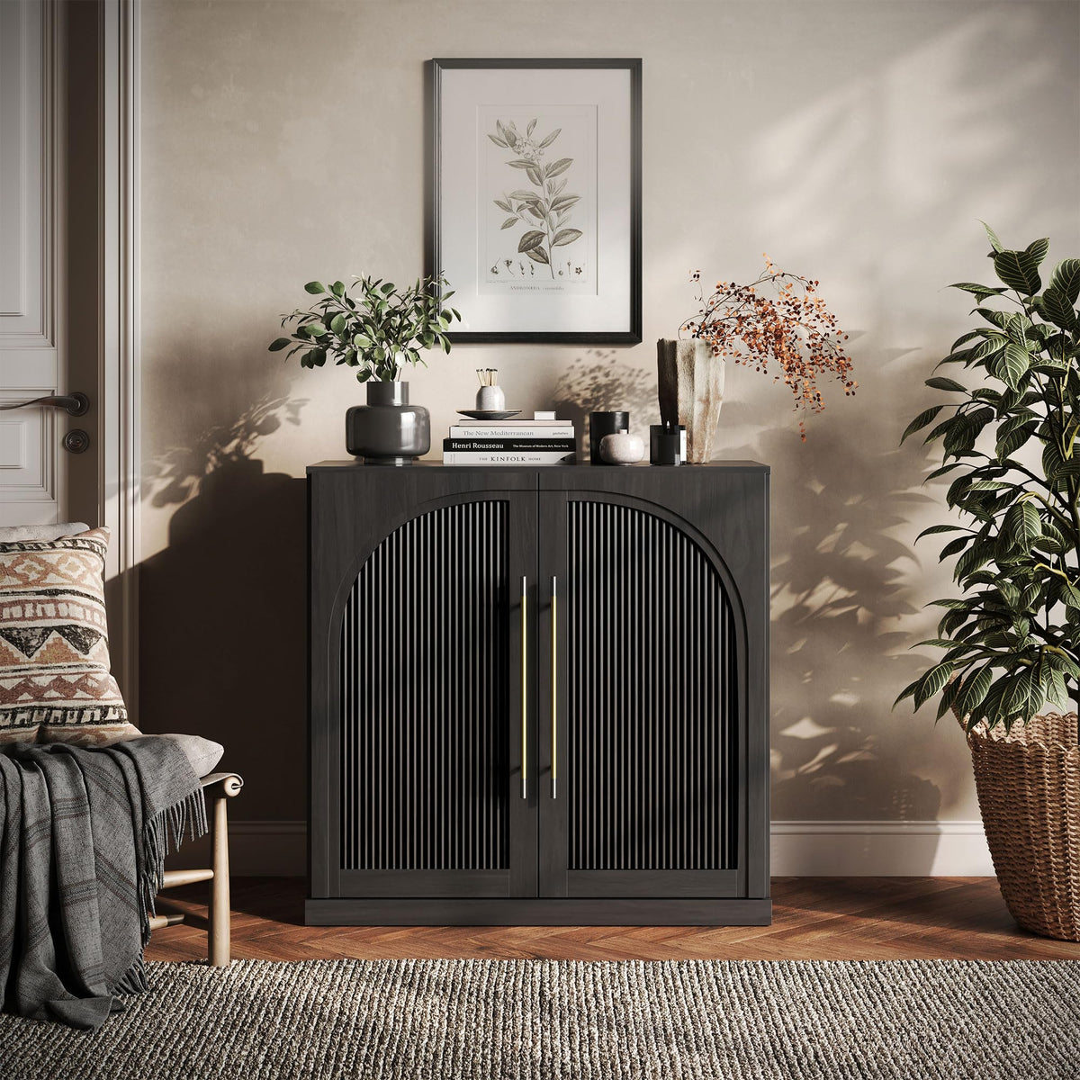 Dual-Zone Display Bookcase