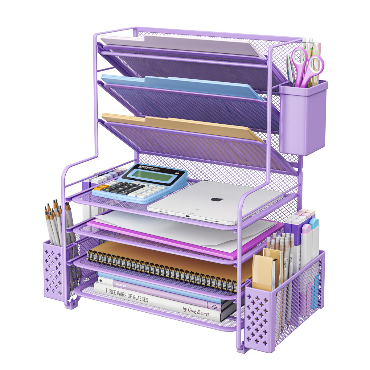Multi-Tier Desk File Organizer