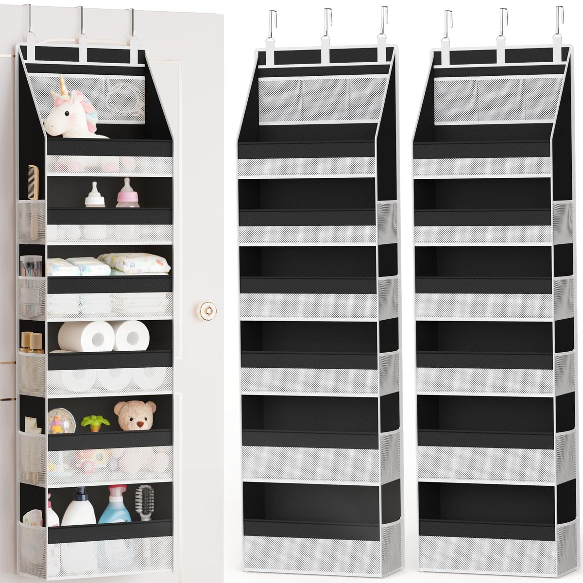 Over-Door Multi-Pocket Organizer