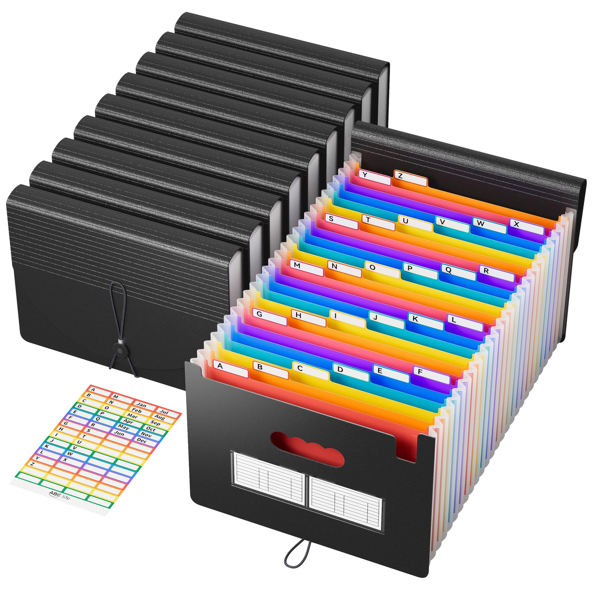 26-Pocket A–Z File Organizer